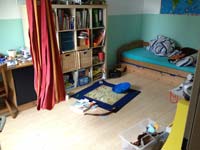 Kinderzimmer Unordnung