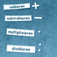 grundrechenarten-begriffe plus minus mal geteilt